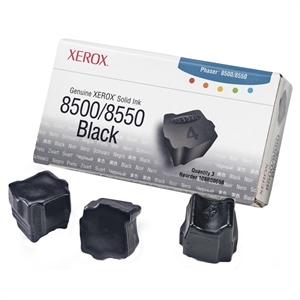 Xerox 108R00668 solid inkt zwart 3 stuks (origineel)
