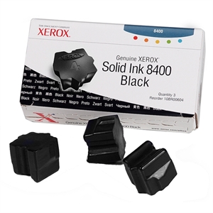 Xerox 108R00604 solid inkt zwart 3 stuks (origineel)