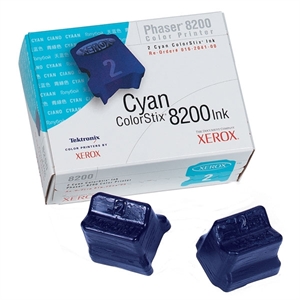 Xerox 016204100 colorstix cyaan 2 stuks (origineel)