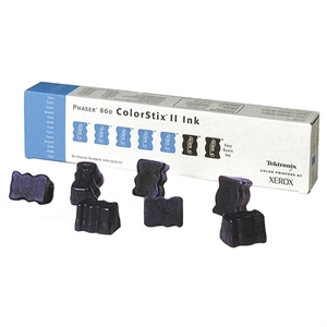 Xerox 016190301 colorstix cyaan 5 stuks / colorstix zwart 2 stuks (origineel)