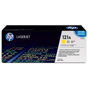 HP C9702A nr. 121A toner cartridge geel (origineel)