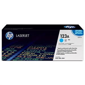 HP Q3971A nr. 123A toner cartridge cyaan (origineel)