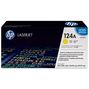 HP Q6002A nr. 124A toner cartridge geel (origineel)