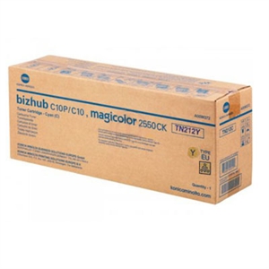 Konica-Minolta Konica Minolta TN212Y (A00W172) toner cartridge geel (origineel)