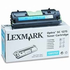 Lexmark 1361752 toner cartridge cyaan (origineel)