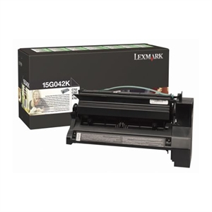 Lexmark 15G042K toner cartridge zwart hoge capaciteit (origineel)