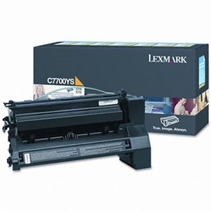 Lexmark C7700YS toner cartridge geel (origineel)