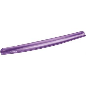 Fellowes Tastatur-Handgelenkauflage Crystals Gel, violett