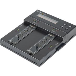 Startech .com SM2DUPE11 media- en dataduplicator HDD/SSD-duplicator 1 kopieën Zwart