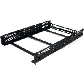 StarTech.com UNIRAILS2U 2U Universal Rack Mount Rails - for 19in Server Rack Enclosure or Cabinet - Adjustable A/V Rack Rails