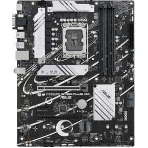 ASUS PRIME B760-PLUS D4 Mainboard - Intel B760 - Intel LGA1700 socket - DDR4 RAM - ATX