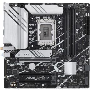 ASUS PRIME B760M-A WIFI D4 Mainboard - Intel B760 - Intel LGA1700 socket - DDR4 RAM - Micro-ATX