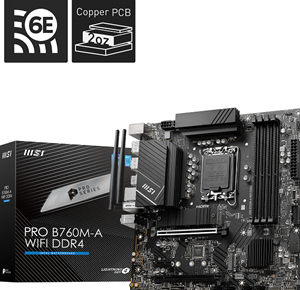 MSI PRO B760M-A WIFI DDR4, Mainboard