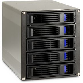 Intertech Wechselrahmen 5-fach ST-5255 für 3x5,25"Einschub PC
