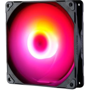 Phanteks M25 140mm PWM ventilator DRGB Zwart. - Case ventilator - 140mm - Zwart met RGB-licht - 37 dBA
