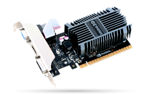 lalashops GT710 2GB LP GPU - Inclusief Low Profile Brackets - Inno3D GeForce - Videokaart
