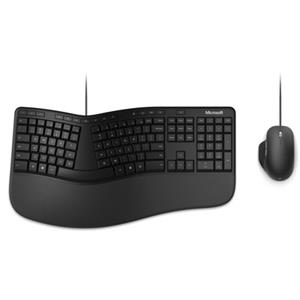 Microsoft Ergonomic Desktop Tastatur-Set schwarz