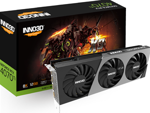 INNO3D GeForce RTX 4070 Ti X3 - Videokaart