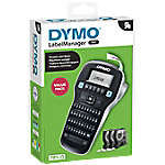DYMO Labelmanager 160 Value Pack Beschriftungsgerät Geeignet für Schriftband: D1 12 mm, 9 mm, 6mm