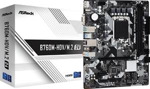 Asrock »B760M-HDV/M.2 D4« Mainboard