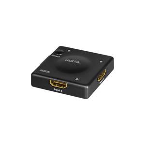 Adap Logilink HDMI switch 3x1-Port 7 GBps