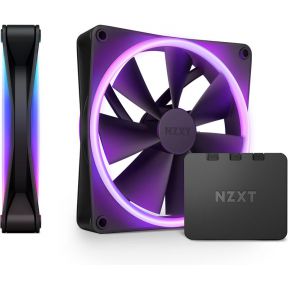 NZXT F140 RGB DUO - 140mm RGB Fan - Twin - Black