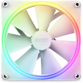 NZXT F140 RGB DUO - 140mm RGB Fan - Single - White