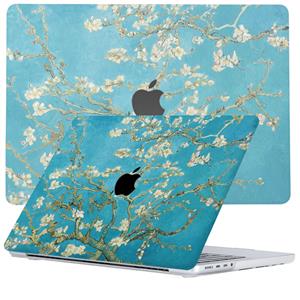 Lunso  cover hoes - MacBook Pro 14 inch (2021) - Van Gogh Amandelbloesem