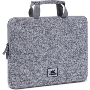 RIVACASE 7913 licht grijze laptop sleeve
