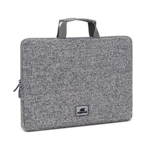 RIVACASE 7915 licht grijze laptop sleeve