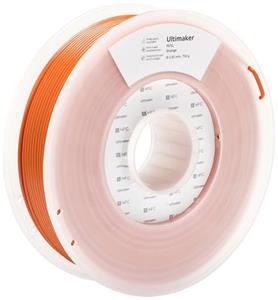 Ultimaker 227343 Filament PETG Chemisch bestendig, Hittebestendig 2.85 mm 750 g Oranje 1 stuk(s)