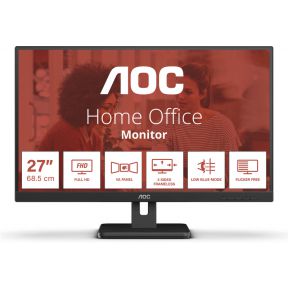 AOC 27E3UM 68,6 cm (27 ) 1920 x 1080 Pixels Full HD Zwart