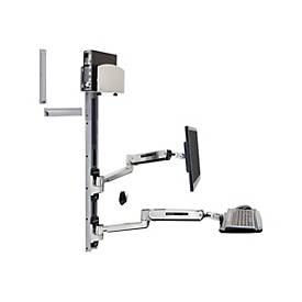 Ergotron LX Sit-Stand Wall Mount System - Max - recommended for 42"