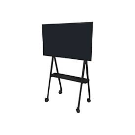 neomountsbynewstar Neomounts by Newstar NS-M1500BLACK 1 Stück TV-Rollwagen 81,3cm (32 ) - 165,1cm (65 ) Neigbar, Boden