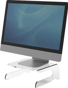 Fellowes Monitorständer Clarity Series, aus Acryl, glasklar