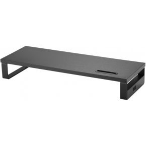 EQUIP ERGO Monitorerhöhung met USB Anschluss zwart
