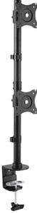 STARTECH .com Vertical Desk Mount Dual Monitor Arm - For Monitors 13