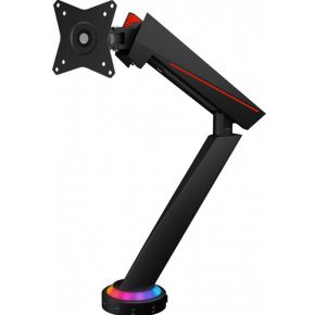 RAIDSONIC Dis Acc ICY BOX Mount Monitor Arm 32 Black RGB 2x USB 3.0 + 2x Media