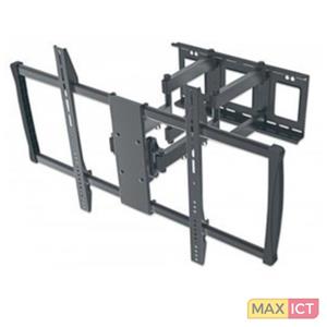 Manhattan Manhattan 461221 supporto da tavolo per Tv a schermo piatto 2,54 m [100] Nero Pa TV-beugel Voor curved TVs 152,4 cm (60) - 254,0 cm (100) Kantelbaar
