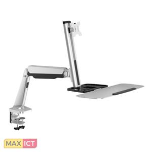 LogiLink BP0040 flat panel bureau steun 81,3 cm (32 ) Klem Aluminium