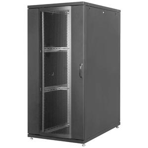 Digitus DN-19-SRV-36U-8-B 19 Zoll Serverschrank (B x H x T) 800 x 1705 x 1000mm 36 HE Schwarz, Schwa