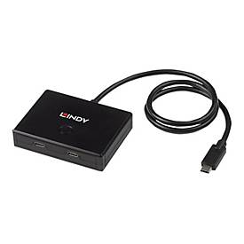 Lindy - Hub - 2 x USB 3.2 Gen 1 - Desktop