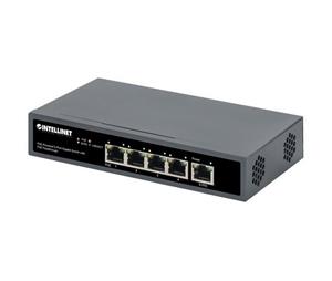 Intellinet »4-Port Gigabit+1GE (PD) High PoE Switch« Netzwerk-Switch