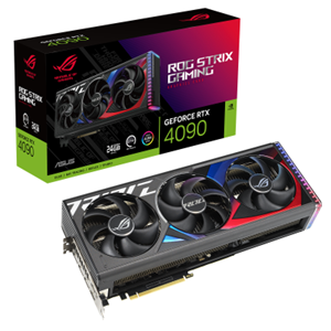 ASUS ROG Strix GeForce RTX 4090 Grafikkarte - 24GB GDDR6X, 2x HDMI, 3x DP