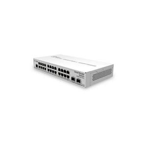 MikroTik Mikrotik CRS326-24G-2S+IN. Switch type: Managed. Type basis-switching RJ-45 Ethernet-poorten: Gigabit Ethernet (10/100/1000), Aantal basis-switching RJ-45 Ethernet-poorten: 24. DC voltage inp