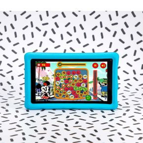 Pebble Gear Pepple Gear 7" KIDS TABLET, Disney Mickey and Friends, Kinder-Tablet, blau-schwarz