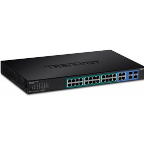 Trendnet »28-PORT GIGABIT WEB SMART« Netzwerk-Switch