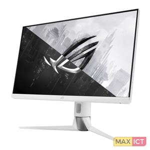 Asus Strix XG27AQ-W. Beeldschermdiagonaal: 68,6 cm (27"), Resolutie: 2560 x 1440 Pixels, HD type: Wide Quad HD, Beeldoppervlakte: Mat, Responstijd: 1 ms, Oorspronkelijke beeldverhouding: 16:9, Kij