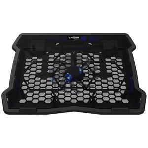 Canyon CNE-HNS02 Laptop cooling-pad USB-hub-functie