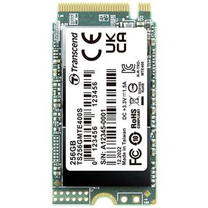 Transcend MTS400S 256 GB NVMe/PCIe M.2 SSD 2242 harde schijf PCIe NVMe 3.0 x4 Retail TS256GMTE400S